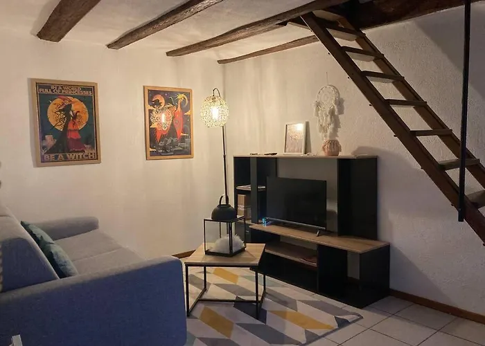 La Sorciere In A Typical Alsatian House