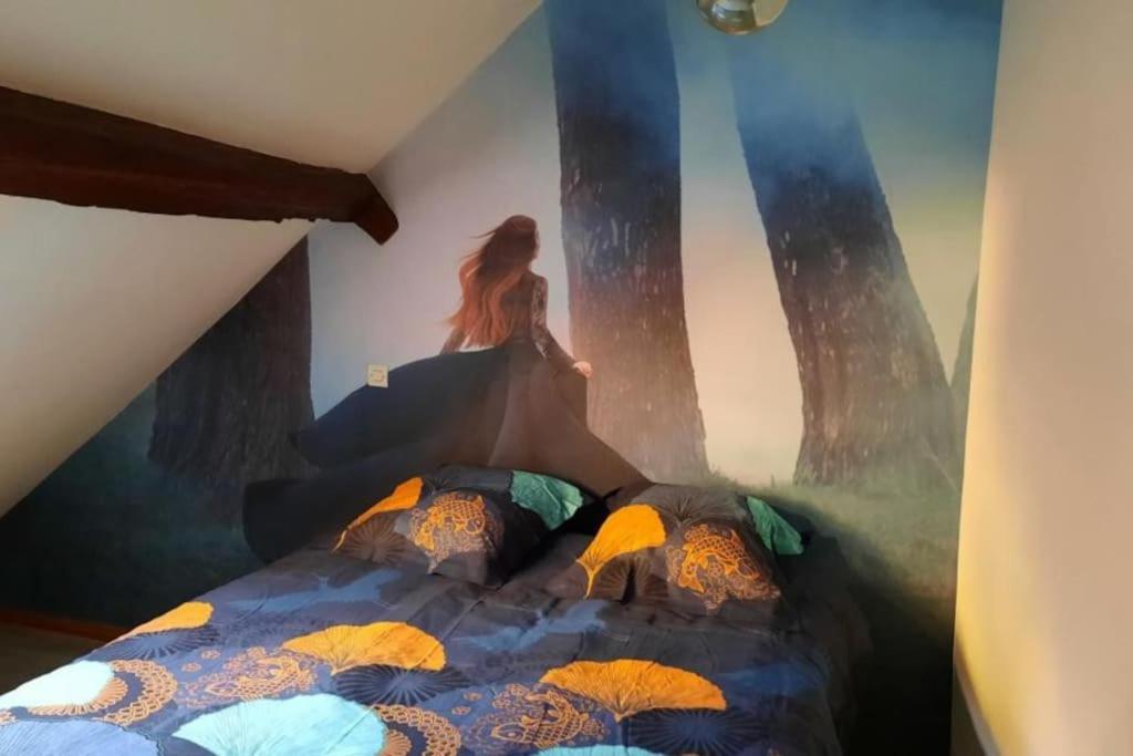 La Sorciere In A Typical Alsatian House