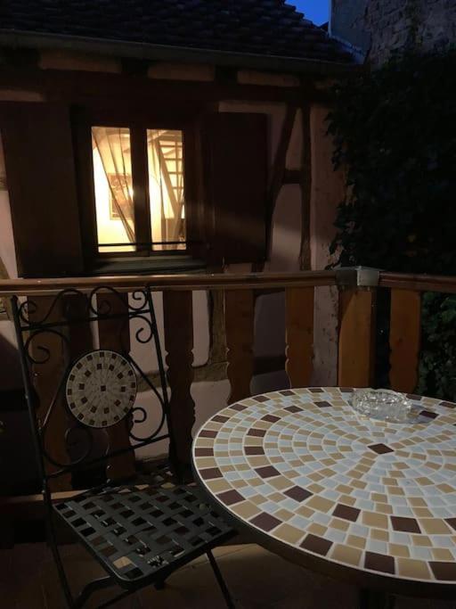 Apartment La Sorciere In A Typical Alsatian House